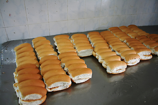 포토 JPG 해외이미지 빵 공장 실내 사람없음 여러개 일렬 많음 해외202004 해외포토 음식 다수 컨셉 공업 내부 파일형식 이미지허브