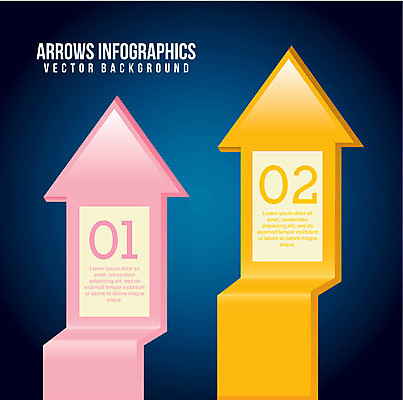 EPS 해외이미지 디자인 화살표 일러스트 비즈니스 사람없음 숫자 인포그래픽 정보 단계 순서 목차 해외202004 해외일러스트 문자 파일형식 벡터 이미지허브