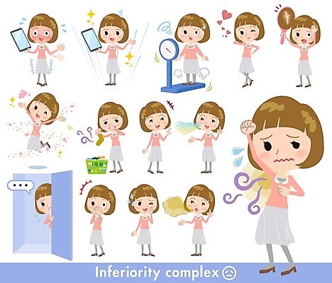 EPS 해외이미지 캐릭터 여자 대학생 분홍색 다이어트 일러스트 양말 대화 유행 발표 씻기 날씬함 향기 냄새 공포 대머리 긴장 복잡 양발 해외202004 해외일러스트 일러캐릭터 학생 헤어스타일 감정 컬러 컨셉 건강 말하기 사람 청결 몸매 파일형식 벡터 모션 위생 이미지허브