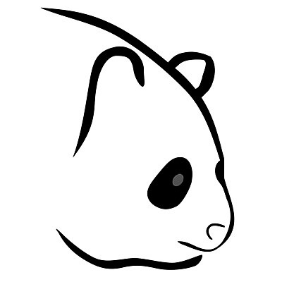 EPS 해외이미지 동물 얼굴 백그라운드 일러스트 동물원 머리 검은색 흰색 원형 판다 만화 스케치 심볼 그림 고립 해외202004 해외일러스트 도형 컬러 곰 미술 신체부위 파일형식 벡터 이미지허브