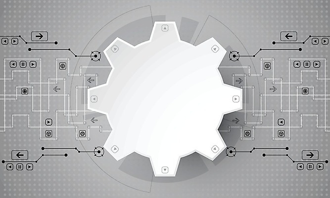EPS 해외이미지 디자인 일러스트 추상 사람없음 그래픽 디지털 회색 톱니바퀴 해외202004 해외일러스트 컬러 무늬 파일형식 벡터 이미지허브