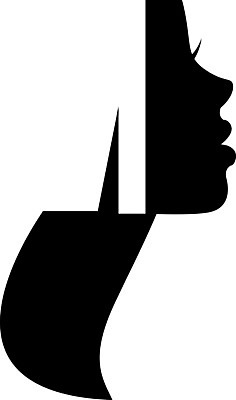 EPS 해외이미지 템플릿 실루엣 얼굴 일러스트 머리 흰색 우아함 문신 그림 엘리먼트 해외202004 해외일러스트 컬러 컨셉 촬영기법 신체부위 파일형식 벡터 이미지허브