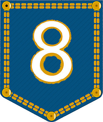 포토 JPG 해외이미지 옷 일러스트 사람없음 그래픽 숫자 직물 8 주머니 그림 고립 해외202004 해외포토 문자 파일형식 이미지허브