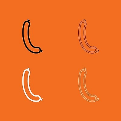 EPS 해외이미지 실루엣 음식 포크 일러스트 육류 요리 검은색 식사 흰색 뜨거움 소시지 개 맛 그릴 바비큐 먹기 오브젝트 속도 싱글 프랑크푸르트 해외202004 해외일러스트 식기 컬러 컨셉 식재료 포유류 모션 주방용품 독일 촬영기법 도시 가공식품 파일형식 벡터 이미지허브