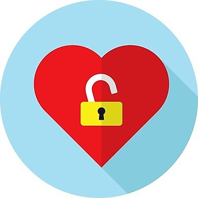 EPS 해외이미지 모양 디자인 백그라운드 컨셉 일러스트 열쇠 자물쇠 발렌타인데이 사랑 빨간색 금속 하트 오픈 보호 심볼 사인 잠금 보안 해외202004 해외일러스트 감정 컬러 데이이벤트 재질 안전 파일형식 벡터 이미지허브