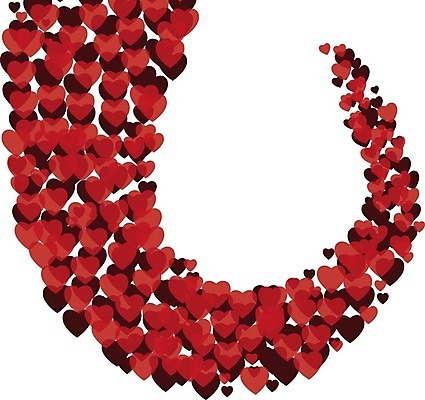 EPS 해외이미지 백그라운드 패턴 일러스트 발렌타인데이 사랑 장식 빨간색 컬러풀 흰색 하트 달콤 설탕 심볼 고립 해외202004 해외일러스트 모양 감정 컬러 무늬 데이이벤트 맛 파일형식 벡터 이미지허브