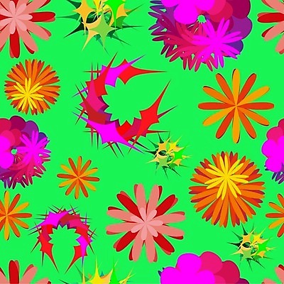 EPS 해외이미지 디자인 꽃 백그라운드 꽃무늬 패턴 오렌지 일러스트 자연 추상 장식 초록색 여름 컬러풀 봄 덮개 우아함 질감 특별함 히피 힙스터 효과 해외202004 해외일러스트 식물 계절 패션 컬러 컨셉 무늬 과일 뚜껑 생태계 파일형식 벡터 이미지허브