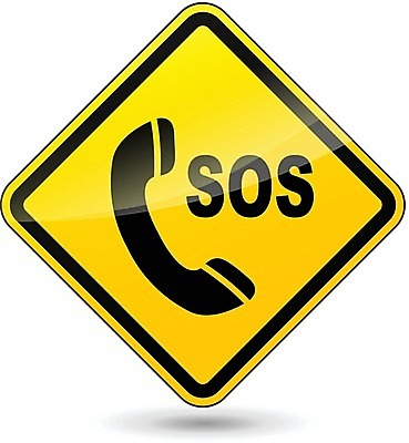 EPS 해외이미지 일러스트 통신 간판 경고 안전 노란색 금지 흰색 긴급 도움 구출 위험 전화기 신호 도로표지판 보안 sos 헬프 해외202004 해외일러스트 도로 컬러 컨셉 표지판 구조요청 파일형식 벡터 이미지허브