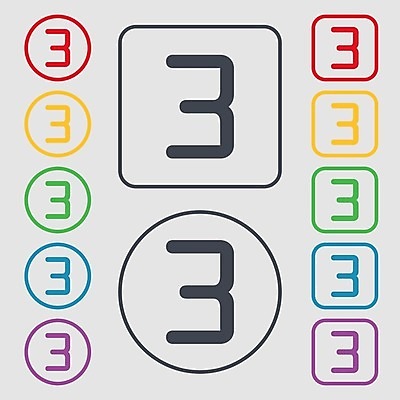 EPS 해외이미지 모양 백그라운드 컨셉 일러스트 3 숫자 라벨 우승 플랫 메달 심볼 흔적 사인 배지 청동 우표 단계 대각선 승자 해외202004 해외일러스트 문자 선 프레임 최고 상 파일형식 벡터 상패 이미지허브