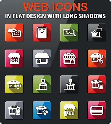 EPS 해외이미지 꽃 가방 일러스트 돋보기 저울 바구니 상점 페인트 신용카드 심볼 옷가게 해외202004 해외일러스트 식물 잡화 옷 금융 파일형식 벡터 이미지허브