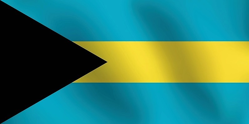 EPS 해외이미지 디자인 배너 문화 물결 섬 여행 백그라운드 일러스트 그래픽 파란색 노란색 검은색 미국 깃발 심볼 사인 고립 바하마 전국 정부 정치 해외202004 해외일러스트 컬러 북아메리카 파일형식 벡터 이미지허브