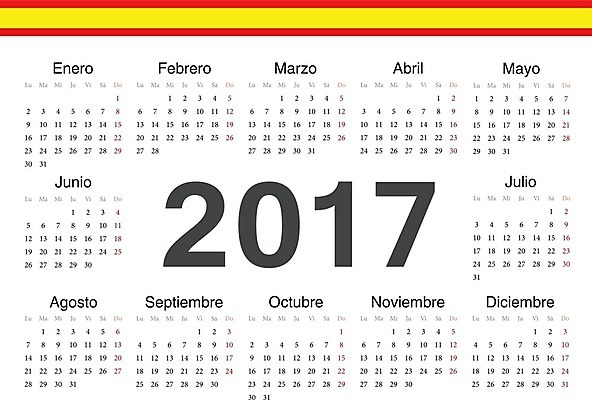 EPS 해외이미지 템플릿 디자인 계절 백그라운드 일러스트 비즈니스 이벤트 그래픽 빨간색 사무실 숫자 다이어리 달력 시간 원형 신용카드 일주일 날짜 스페인 연도 심플 월 기본 스페인어 엘리먼트 2017년 해외202004 해외일러스트 도형 문자 유럽 컬러 금융 사무용품 파일형식 벡터 이미지허브