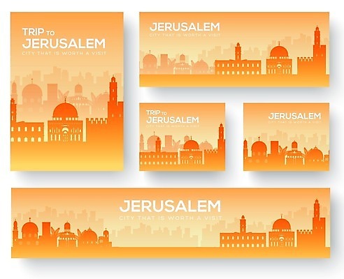 EPS 해외이미지 전통 문화 여행 일러스트 휴가 풍경 건물 교회 여행객 탑 도시 난초 역사 박물관 레이아웃 모스크 기념물 랜드마크 이스라엘 인기 전국 해외202004 해외일러스트 식물 건축물 종교건축 사람 이슬람교 서아시아 파일형식 벡터 이미지허브