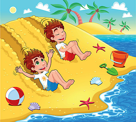 EPS 해외이미지 나무 캐릭터 남자 행복 어린이 모래 파도 바다 섬 일러스트 가족 손바닥 미소 풍경 소년 물 여름 태양 봄 껍질 표현 만화 모래언덕 쌍둥이 장면 남동생 마스코트 해외202004 해외일러스트 일러캐릭터 자연요소 식물 손 계절 감정 관계 표정 사람 언덕 동생 파일형식 벡터 이미지허브