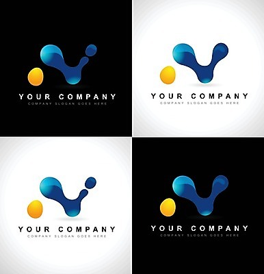 EPS 해외이미지 모양 템플릿 디자인 백그라운드 일러스트 회사 비즈니스 추상 그래픽 파란색 픽토그램 신용카드 플랫 N 편지 심볼 활자 스타일 브랜딩 해외202004 해외일러스트 알파벳 컬러 무늬 금융 활자판 파일형식 벡터 이미지허브