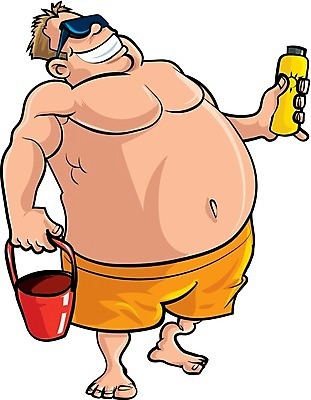 EPS 해외이미지 디자인 남자 행복 여행 일러스트 반바지 휴가 휴식 선글라스 흰색 만화 비만 그림 해외202004 해외일러스트 감정 안경 컬러 컨셉 바지 사람 몸매 파일형식 벡터 이미지허브