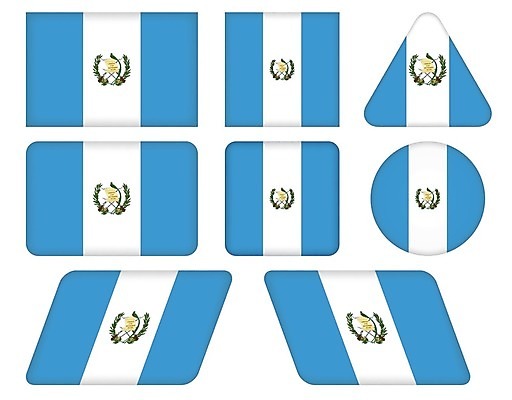 EPS 해외이미지 배너 일러스트 세트 미국 깃발 원형 수집 심볼 사인 정사각형 배지 직사각형 고립 과테말라 전국 정부 표준 해외202004 해외일러스트 도형 북아메리카 중앙아메리카 파일형식 벡터 이미지허브