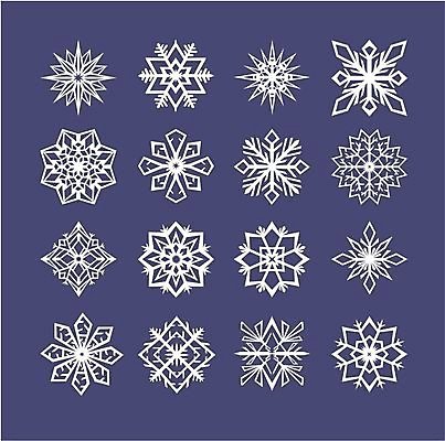 EPS 해외이미지 클립아트 디자인 백그라운드 크리스마스 겨울 일러스트 새로움 장식 파란색 세트 흰색 눈송이 연도 서리 고립 엘리먼트 해외202004 해외일러스트 계절 기념일 컬러 컨셉 눈_날씨 파일형식 벡터 이미지허브