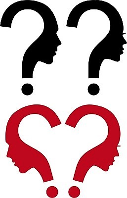EPS 해외이미지 커플 여자 남자 실루엣 얼굴 컨셉 생각 데이트 일러스트 비즈니스 통신 관계 추상 아이디어 함께함 사랑 사람 빨간색 머리 검은색 정보 흰색 하트 고독 계획 질문 심볼 흔적 사인 검색 싱글 문제 성별 해결 의견 발견 대답 혼란 해외202004 해외일러스트 모양 감정 컬러 무늬 촬영기법 신체부위 파일형식 벡터 이미지허브