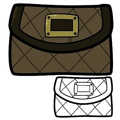 EPS 해외이미지 남자 돈 일러스트 비즈니스 실내 금융 경제 검은색 지갑 재산 가죽 심볼 오브젝트 고립 해외202004 해외일러스트 컬러 사람 내부 파일형식 벡터 이미지허브