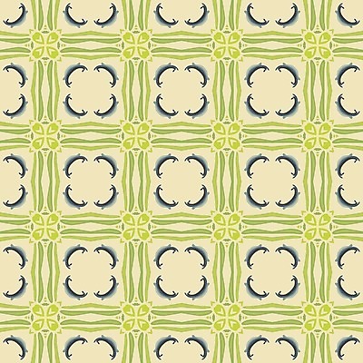 EPS 해외이미지 디자인 백그라운드 패턴 일러스트 벽지 추상 초록색 파란색 노란색 타일 복고 정사각형 해외202004 해외일러스트 도형 컬러 무늬 파일형식 벡터 이미지허브