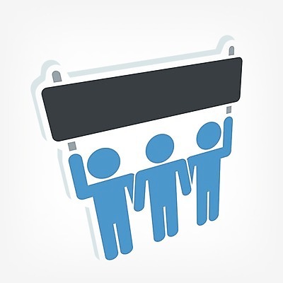 EPS 해외이미지 배너 실루엣 스포츠 이동 일러스트 서기 사람 자유 분노 깃발 부채 그룹 군중 클럽 커뮤니티 일반 덩어리 혁명 스트라이크 시범 위기 정치 주장 지원 항의 해외202004 해외일러스트 감정 컨셉 모션 촬영기법 파일형식 벡터 이미지허브