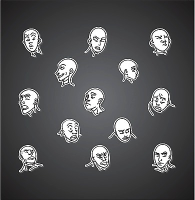 EPS 해외이미지 캐릭터 남자 감정 얼굴 선 스티커 일러스트 종류 소년 세트 머리 검은색 힘 외침 분노 표현 낙서 만화 스케치 수집 고민 그림 클립 손그림 충격 부정적 비명 캐리커처 해외202004 해외일러스트 일러캐릭터 어린이 컬러 미술 사람 신체부위 소리 파일형식 벡터 이미지허브