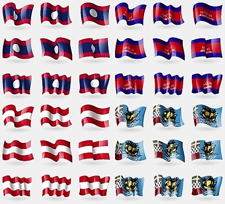 EPS 해외이미지 디자인 문화 상징 일러스트 세계 직물 오스트리아 심볼 캄보디아 지역 라오스 전국 강조 해외202004 해외일러스트 유럽 아시아 파일형식 벡터 이미지허브