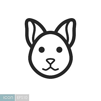 EPS 동물 얼굴 일러스트 사람없음 고양이 라인아트 해외202004 국내일러스트 해외일러스트 선 포유류 신체부위 반려동물 파일형식 벡터 이미지허브