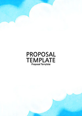 구름 템플릿 표지 사람없음 프레젠테이션 문서템플릿 서식 레이아웃 문서 제안서 이미지템플릿 AI파일 자연요소 파일형식 벡터