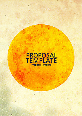 템플릿 표지 사람없음 태양 프레젠테이션 문서템플릿 서식 레이아웃 문서 제안서 이미지템플릿 AI파일 자연요소 파일형식 벡터