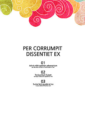 템플릿 문양 내지 물결 사람없음 프레젠테이션 문서템플릿 서식 레이아웃 문서 제안서 물결무늬 목차 이미지템플릿 AI파일 무늬 파일형식 벡터