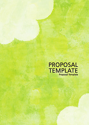 구름 템플릿 표지 컬러 사람없음 연두색 프레젠테이션 문서템플릿 서식 레이아웃 문서 제안서 이미지템플릿 AI파일 자연요소 초록색 파일형식 벡터