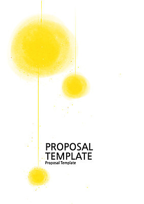 템플릿 표지 컬러 사람없음 노란색 프레젠테이션 문서템플릿 서식 레이아웃 문서 제안서 이미지템플릿 AI파일 파일형식 벡터