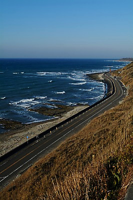 포토 JPG 주간 도로 바다 자연 하늘 풍경 해변 사람없음 야외 해안도로 국내포토 자연요소 길 교통시설 생태계 파일형식