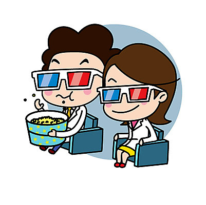 전신 직업 캐릭터 여자 남자 안경 스티커 의자 일러스트 넥타이 직업캐릭터 서기 사람 앉기 성인 두명 가운 실험복 영화관 과학자 팝콘 3D안경 영화감상 성인만 일러캐릭터 AI파일 잡화 옷 과학 가구 모션 감상 극장 영화 학자 파일형식 벡터