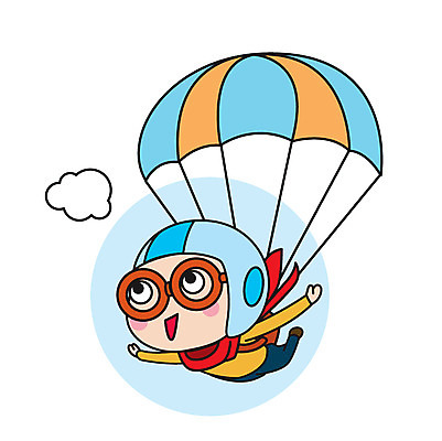 전신 구름 직업 캐릭터 남자 스티커 일러스트 하늘 고글 직업캐릭터 한명 미소 사람 성인 비행 과학자 낙하산 손뻗기 성인남자한명만 일러캐릭터 AI파일 자연요소 1 과학 모션 표정 학자 남자한명만 성인남자만 파일형식 벡터