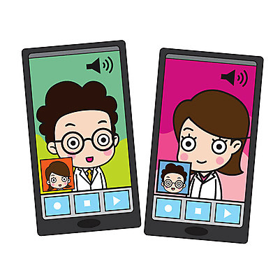 직업 캐릭터 여자 남자 안경 스티커 일러스트 직업캐릭터 서기 미소 사람 상반신 성인 두명 스마트폰 가운 실험복 과학자 통화 영상통화 화상통화 성인만 안경낌 일러캐릭터 AI파일 잡화 옷 과학 모션 표정 핸드폰 스마트기기 학자 파일형식 벡터