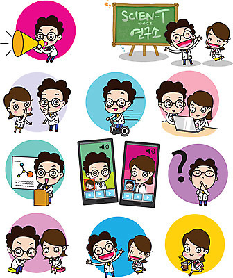 직업 캐릭터 여자 남자 안경 커피 스티커 일러스트 회의 직업캐릭터 미소 들기 사람 앉기 손짓 성인 노트북 스마트폰 세트 걷기 점프 자료 칠판 확성기 물음표 가운 실험복 발표 승차 과학자 즐거움 고민 쉿 영상통화 성인만 안경낌 일러캐릭터 AI파일 기호 잡화 옷 감정 음료 과학 비즈니스 모션 표정 전자제품 핸드폰 스마트기기 조용 통화 학자 파일형식 벡터