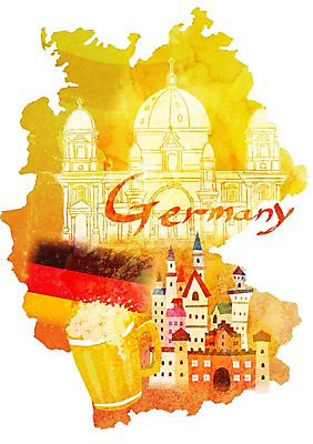 PSD 문자 손글씨 영어 유럽 나라 상징 캘리배경 지도 일러스트 캘리그라피 맥주 독일 타이포그라피 글자캘리그라피 사람없음 단어 국기 심볼 대성당 베를린 국내일러스트 백그라운드 주류 성당 파일형식