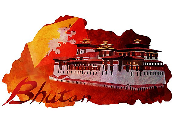 PSD 문자 손글씨 영어 나라 아시아 상징 캘리배경 지도 일러스트 캘리그라피 타이포그라피 글자캘리그라피 사람없음 단어 사찰 사원 국기 심볼 부탄 국내일러스트 백그라운드 비즈니스 종교건축 남아시아 파일형식