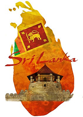 PSD 문자 손글씨 영어 나라 아시아 상징 캘리배경 지도 일러스트 캘리그라피 타이포그라피 글자캘리그라피 사람없음 단어 국기 심볼 스리랑카 불치사 국내일러스트 백그라운드 사찰 파일형식