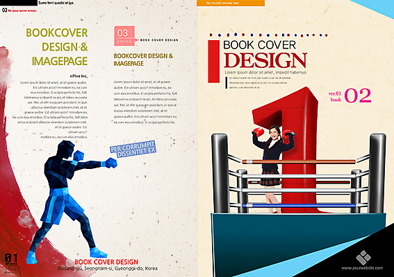 PSD 외국인 템플릿 편집 표지디자인 북디자인 여자 표지 남자 리플렛 스포츠 북커버 청소년 사람 동양인 팜플렛 성인 두명 운동 권투 글러브 권투글러브 이미지템플릿 스포츠용품 장갑 건강 인종 격투기 파일형식