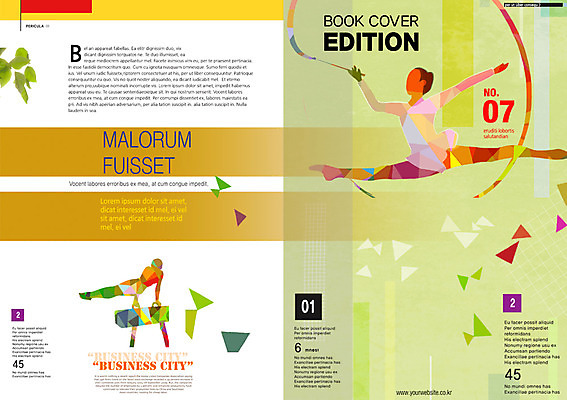 PSD 템플릿 편집 표지디자인 북디자인 여자 표지 남자 리플렛 스포츠 북커버 사람 팜플렛 성인 두명 운동 리듬체조 체조 성인만 이미지템플릿 건강 파일형식
