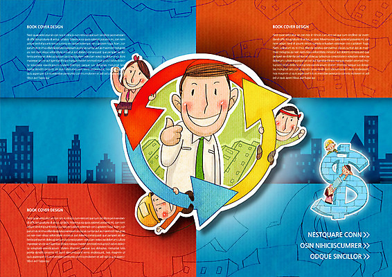 PSD 템플릿 편집 표지디자인 북디자인 출판디자인 여자 남자 화살표 내지 백그라운드 북커버 비즈니스 노동자 사람 손짓 빌딩 팜플렛 여러명 성인 금융 달러 최고 비즈니스맨 비즈니스우먼 화폐기호 안전모 화합 노사화합 성인만 이미지템플릿 직업 기호 다수 돈 모션 건물 경제 직장인 헬멧 안전장비 화폐 파일형식