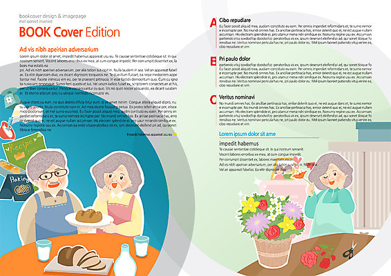 PSD 식물 템플릿 편집 표지디자인 북디자인 출판디자인 여자 노년 남자 꽃 내지 음식 빵 백그라운드 북커버 가위 사람 팜플렛 상반신 성인 세명 실버라이프 빵집 우유 60대 꽃집 꽃꽂이 꽃바구니 창업 실버취업 노인만 성인만 이미지템플릿 라이프스타일 문구용품 유제품 바구니 상점 구직 원예 자영업 파일형식