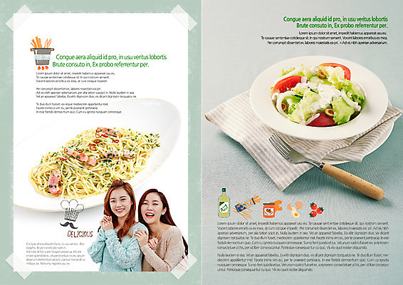 PSD 템플릿 편집 접시 표지디자인 북디자인 출판디자인 여자 내지 음식 백그라운드 포크 토마토 채소 북커버 방울토마토 수염 파스타 스파게티 요리사모자 웃음 사람 동양인 팜플렛 상반신 20대 성인 두명 요식업 계란 샐러드 한국인 면류 면 양상추 냄비 냅킨 여자만 성인여자만 청년만 청년여자만 성인만 이미지템플릿 모자_잡화 식기 산업 서양음식 표정 인종 청년 알 요리사 솥 파일형식