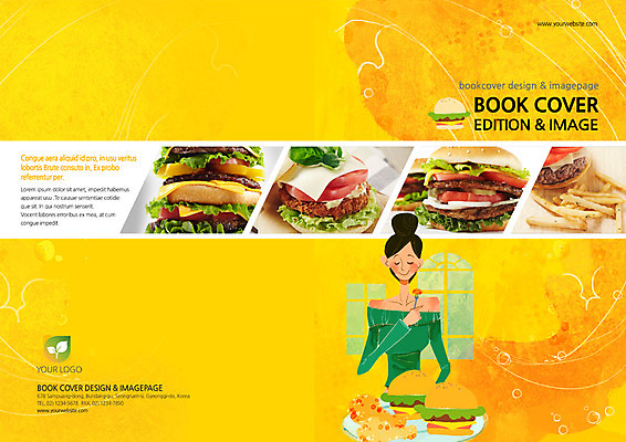 PSD 템플릿 편집 표지디자인 북디자인 출판디자인 여자 표지 음식 백그라운드 토마토 채소 북커버 치즈 패스트푸드 육류 한명 사람 팜플렛 상반신 성인 요식업 치킨 감자튀김 햄버거 패티 여자만 여자한명만 성인여자만 성인만 이미지템플릿 1 산업 식재료 유제품 감자 튀김 인스턴트 닭고기요리 파일형식