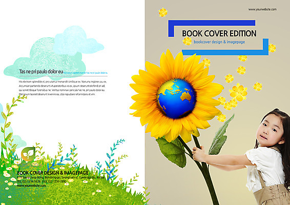 PSD 식물 구름 템플릿 편집 표지디자인 북디자인 출판디자인 여자 표지 꽃 어린이 캠페인 백그라운드 북커버 해바라기 한명 사람 동양인 소녀 팜플렛 상반신 옆모습 지구본 자연보호 환경 그린캠페인 한국인 여자만 여자한명만 어린이만 소녀만 소녀한명만 이미지템플릿 자연요소 1 뷰포인트 자연 인종 보호 파일형식