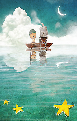 PSD 구름 별 화분 백그라운드 일러스트 상상 낚시 사람없음 야외 달 연기 야간 난로 깡통로봇 나무인형 선박 국내일러스트 자연요소 인형 수상교통 레저 난방기 로봇 파일형식